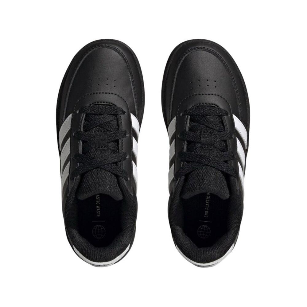 Adidas Black Breaknet 2.0K Tennis Youth Shoes Sneakers SZ/12.5 - Picture 6 of 13